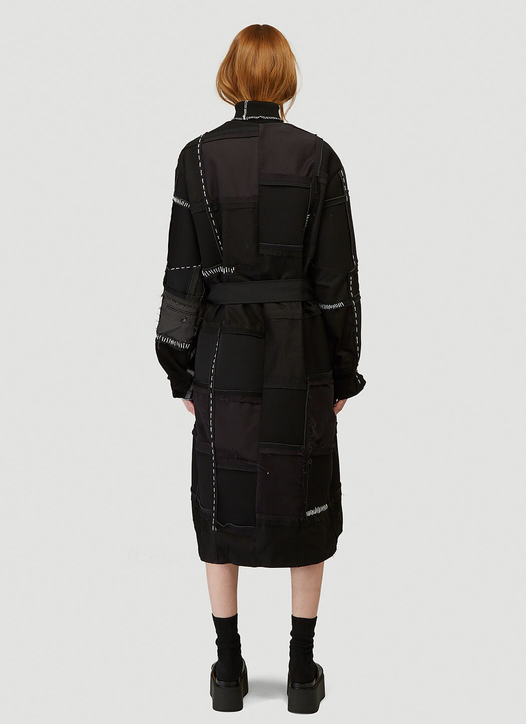 Hand embroidered coat