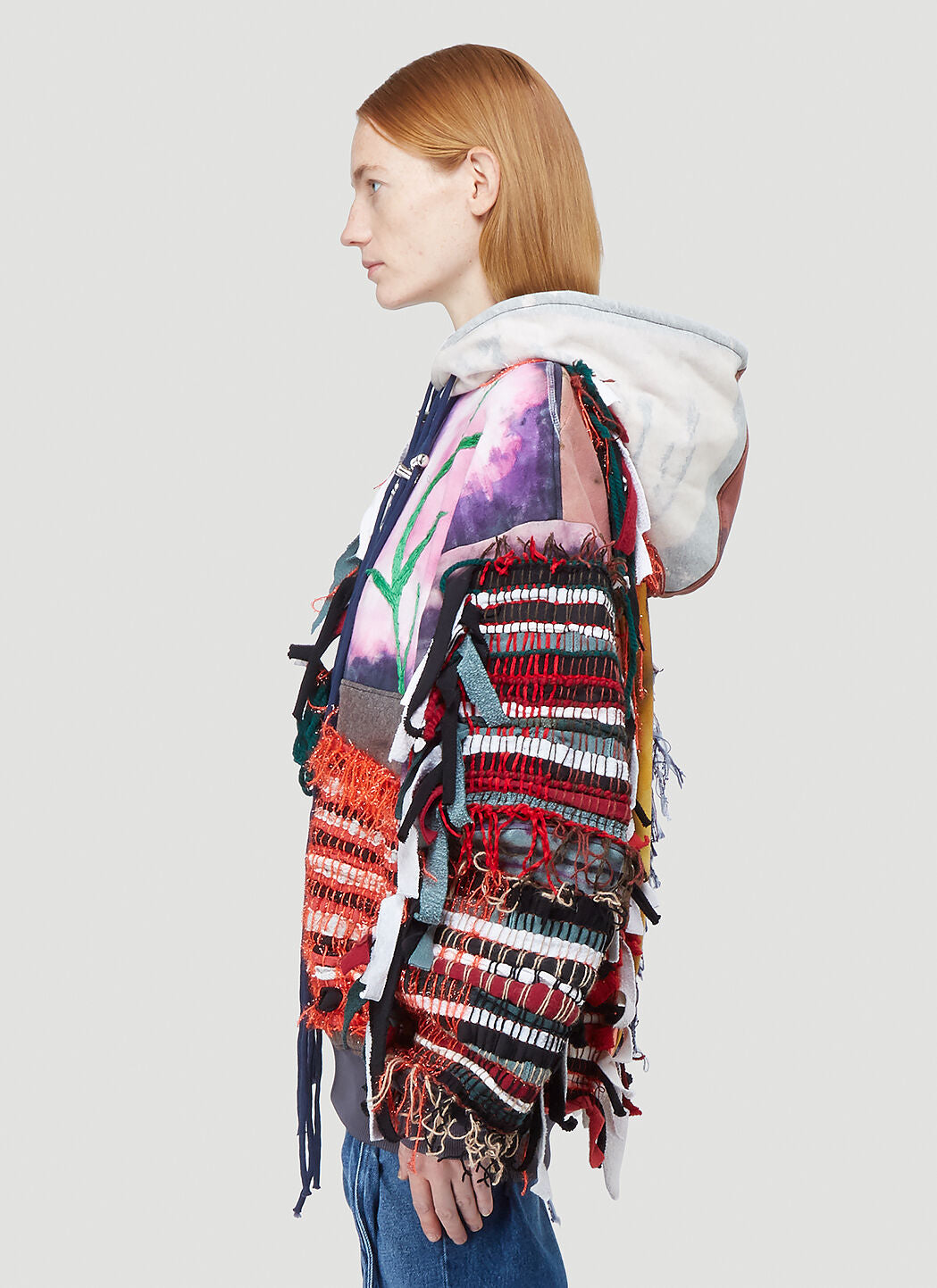 Leaf Weaving Hoodie