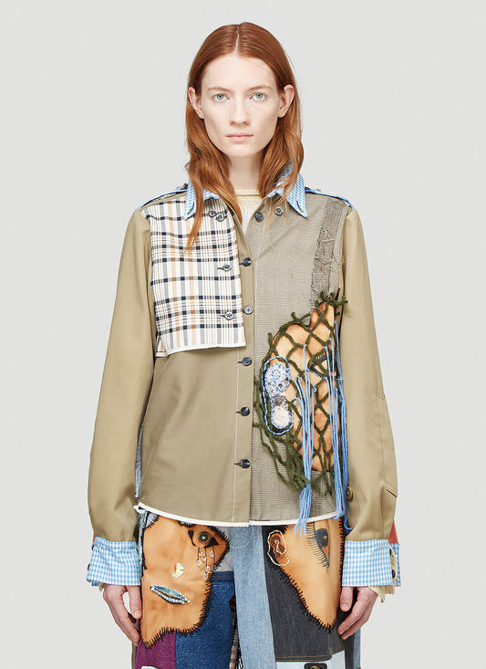 Scraps Button-Up Shirt