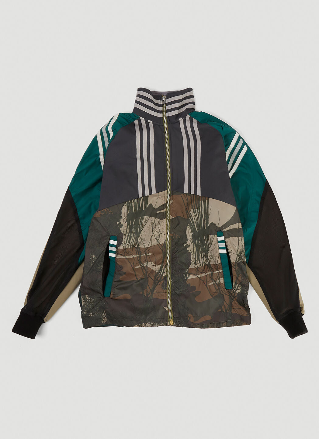 Zip-Front Sweatshirt in green