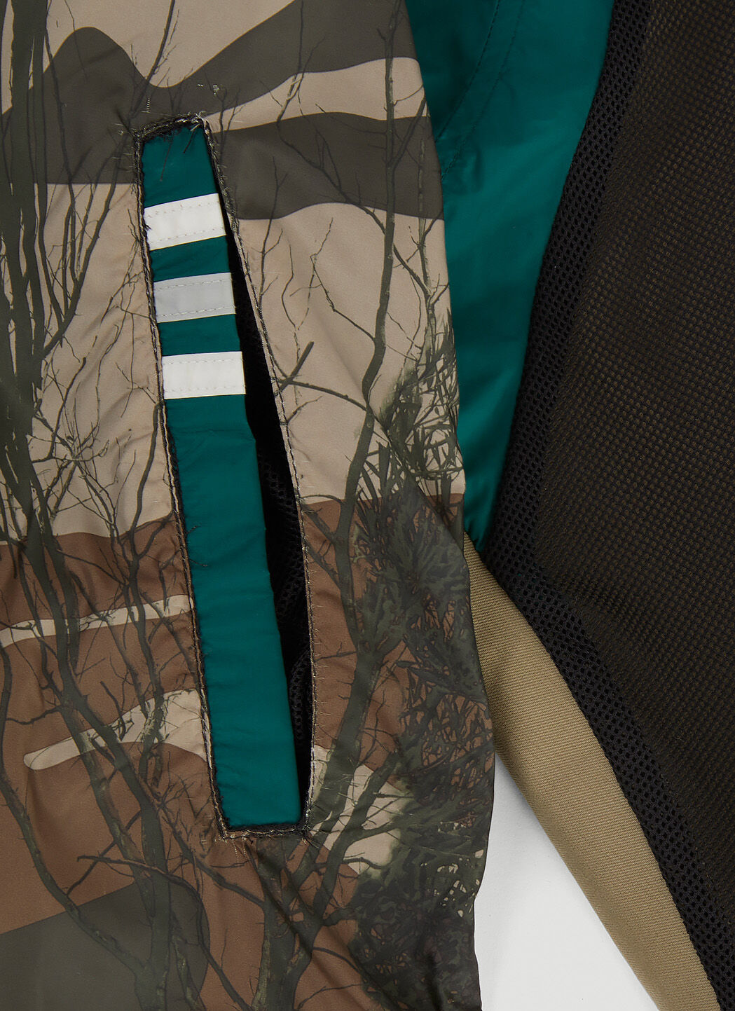 Zip-Front Sweatshirt in green