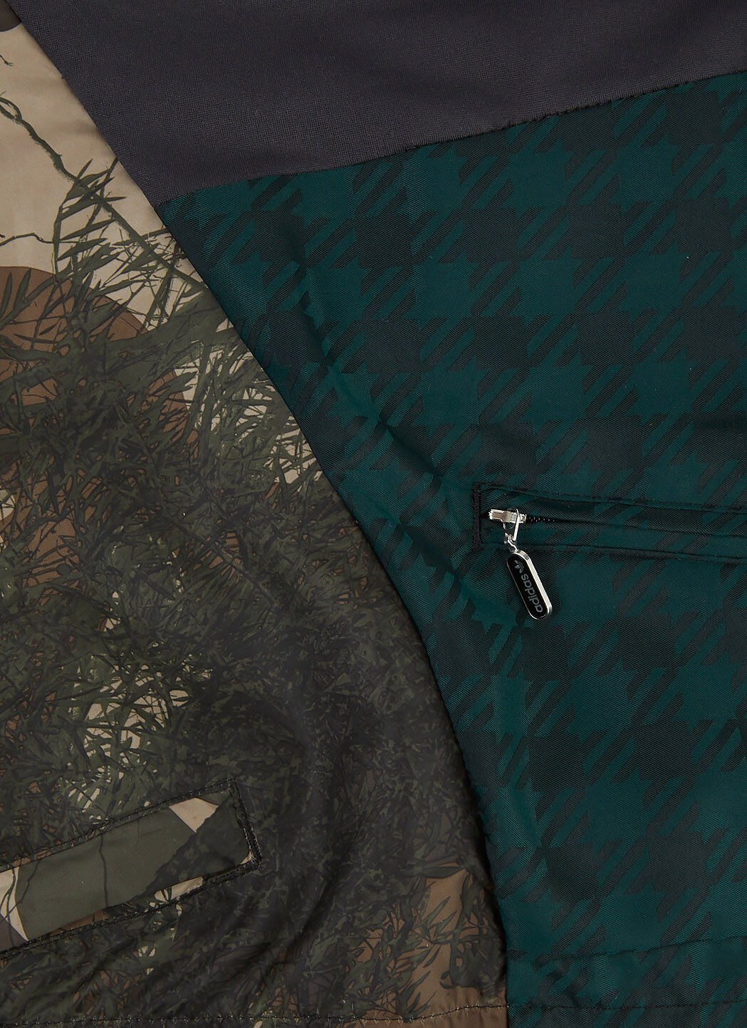 Zip-Front Sweatshirt in green