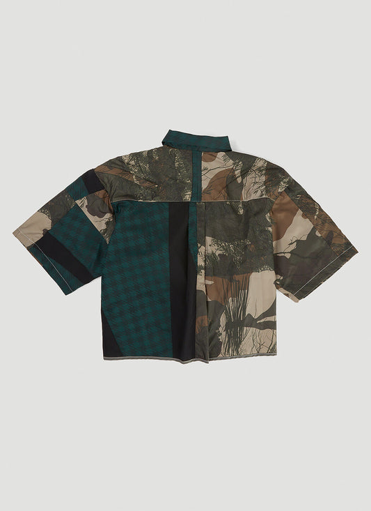 Up-cycled Multi Panel Shirt