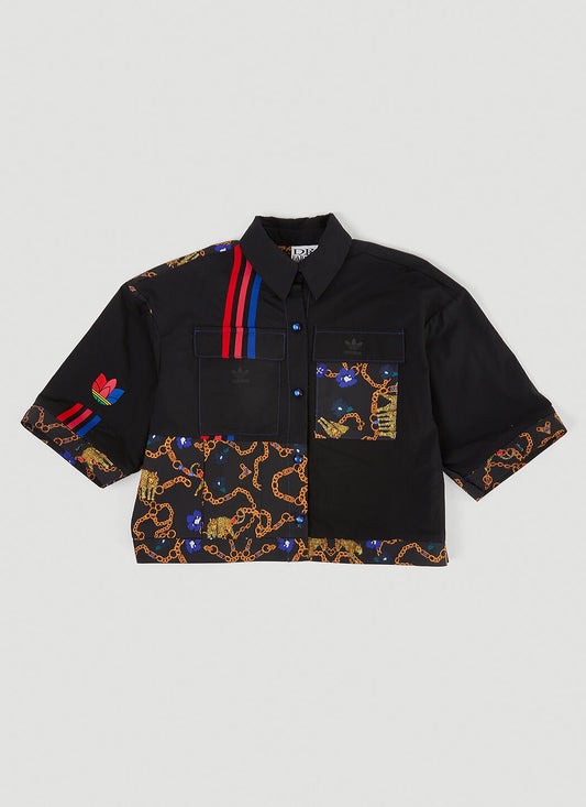 Up-cycled Multi Panel Shirt