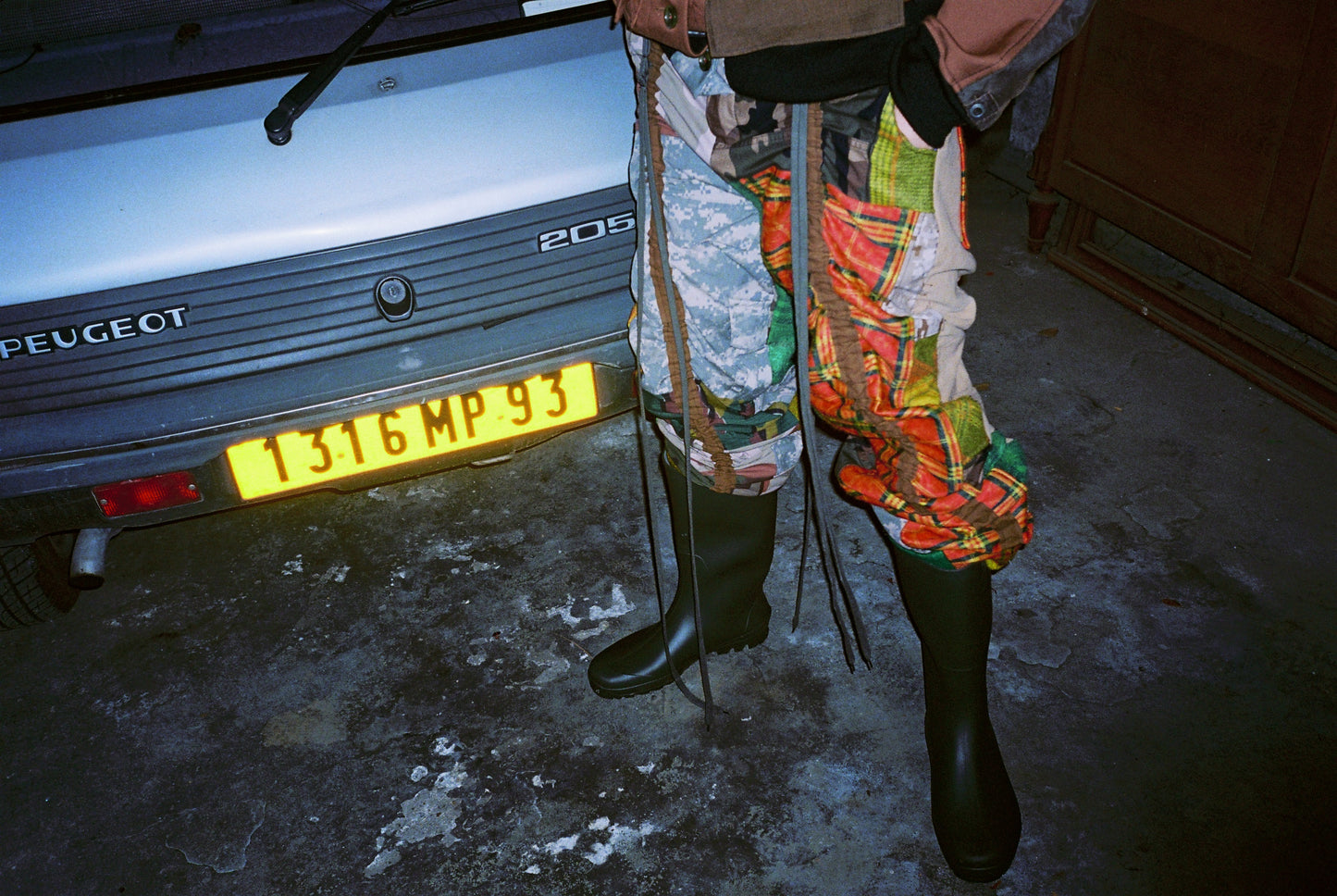 Drawstring Up-cycled Pants
