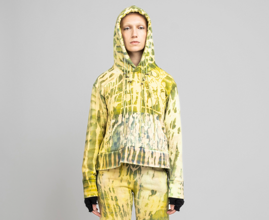 Hand-Dyed Slim Hoodie