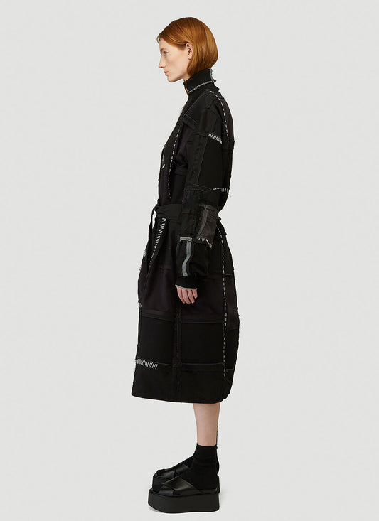 Hand embroidered coat