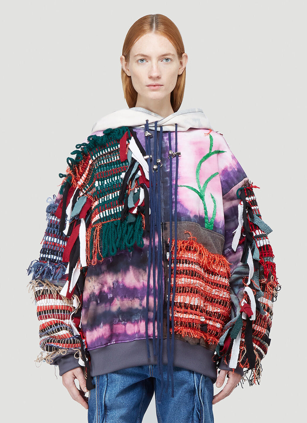 Leaf Weaving Hoodie