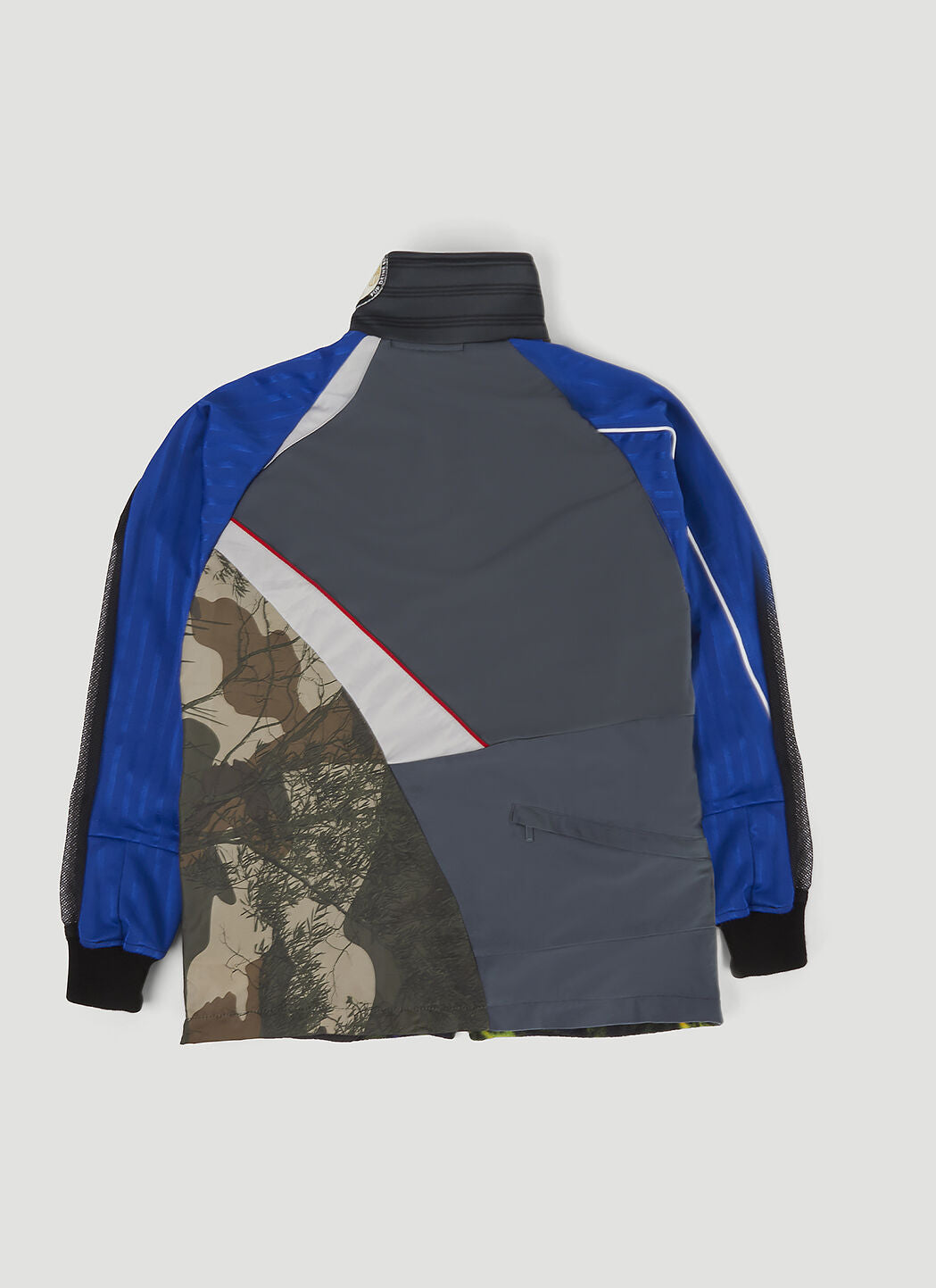 Zip-Front Sweatshirt in blue