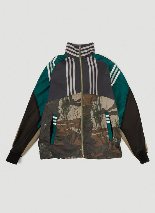 Zip-Front Sweatshirt in green