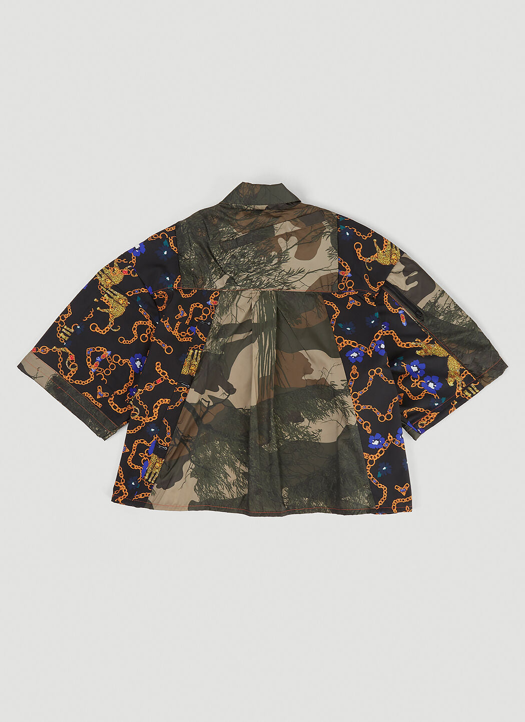 Up-cycled Multi Panel Shirt