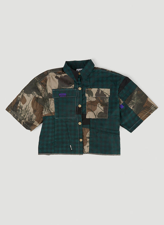 Up-cycled Multi Panel Shirt