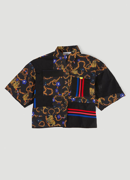 Up-cycled Multi Panel Shirt