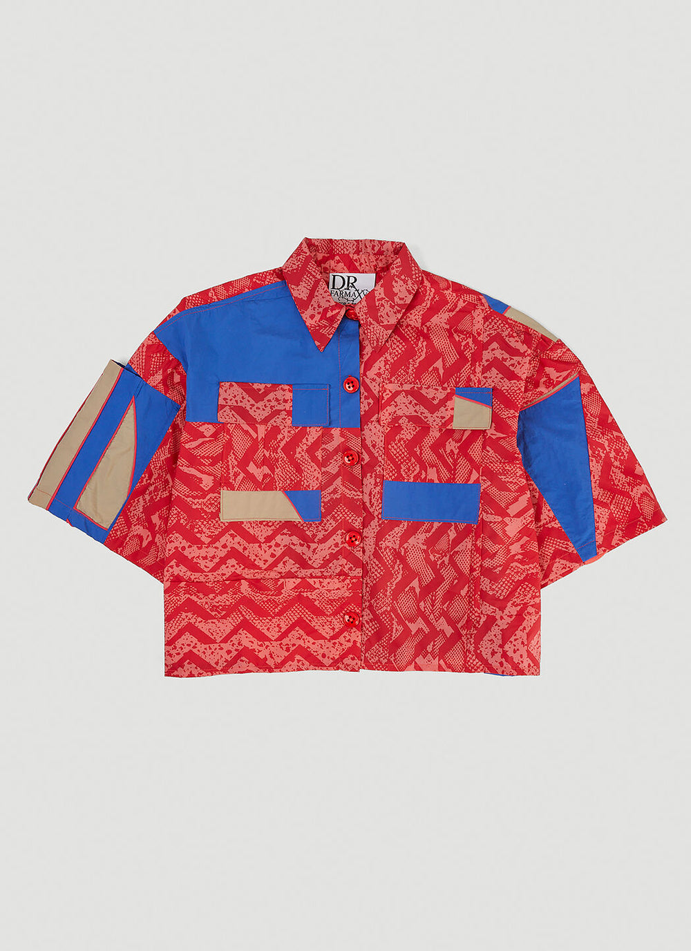 Up-cycled Multi Panel Shirt