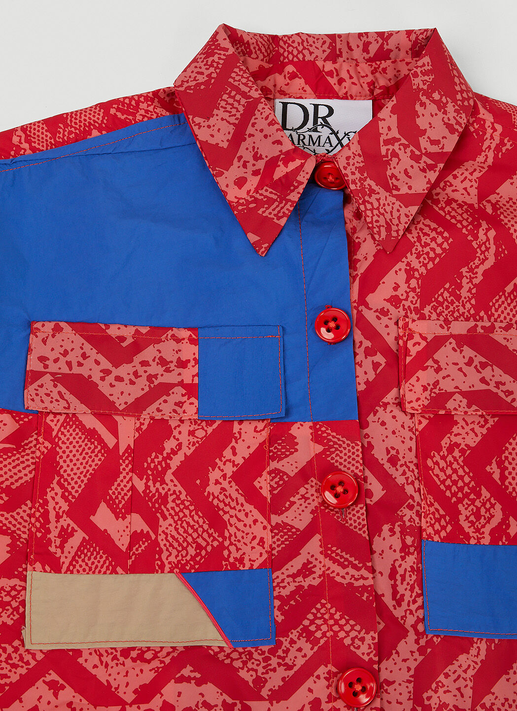 Up-cycled Multi Panel Shirt