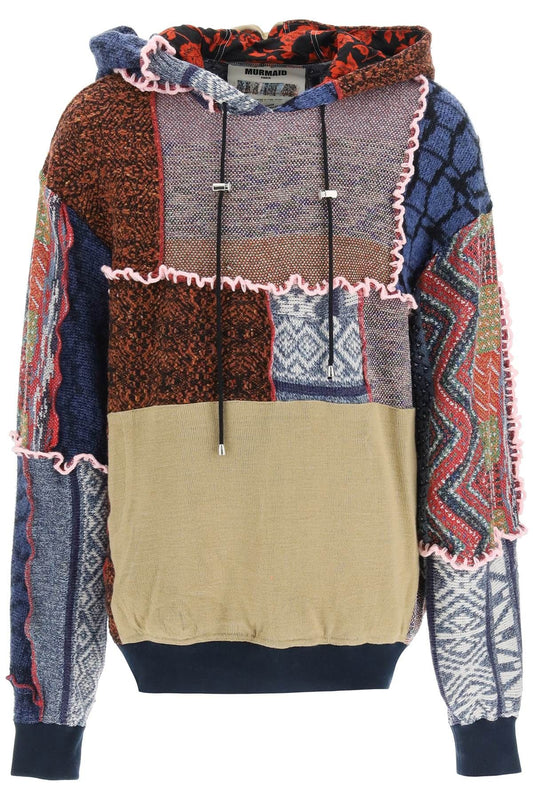Crochet Hoodie In Pink